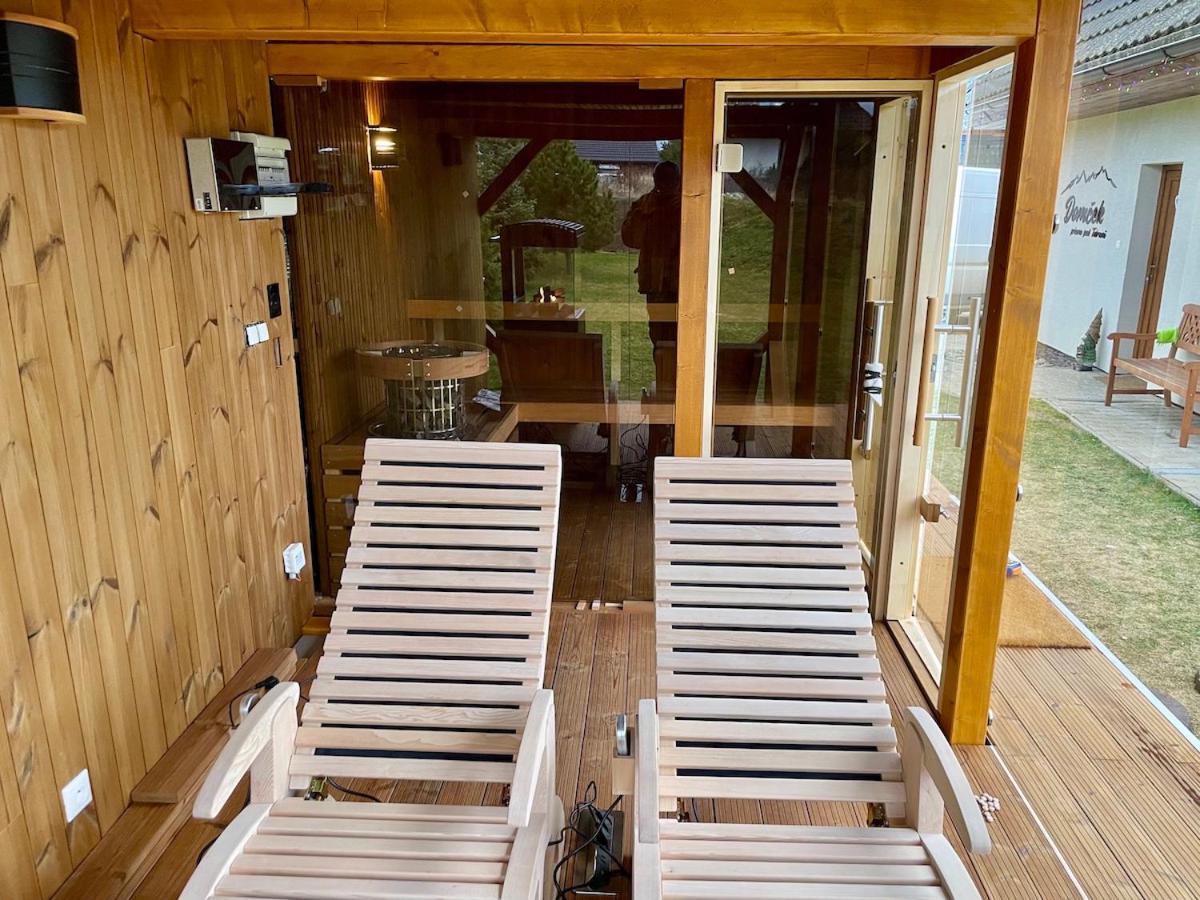 Domcek & Sauna Garden Stara Lesna Exterior photo